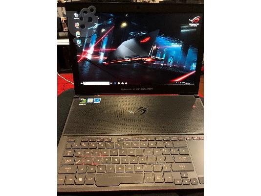 PoulaTo: ASUS ROG Zephyrus GX501V 15,6 Ultra-φορητός φορητός υπολογιστής παιχνιδιών GTX 1080 Full-HD